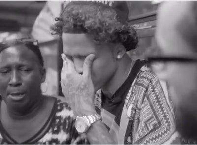 August Alsina Shares Emotional Video From His Visit With Alton Sterling’s Aunt